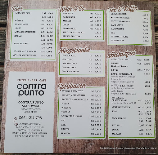 Opinii despre Contra Punto în Graz - Gastronomie und Hotellerie