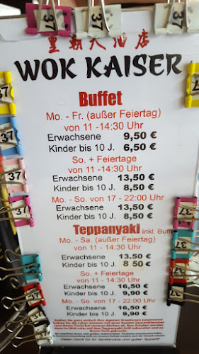 Asia-Restaurant WOK Kaiser - Gastronomie und Hotellerie