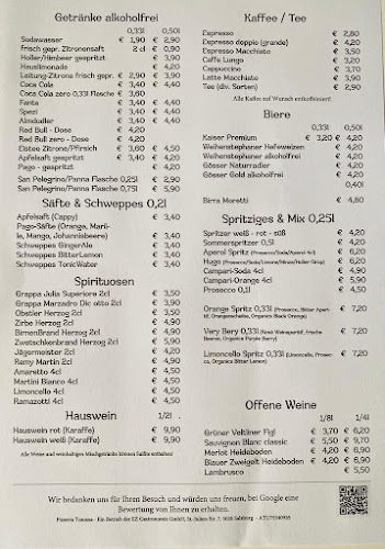 Opinii despre Pizzeria Toscana în Salzburg - Gastronomie und Hotellerie