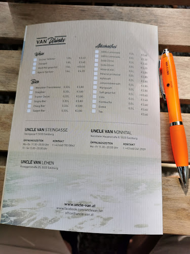 UNCLE VAN-Nonntal - Gastronomie und Hotellerie