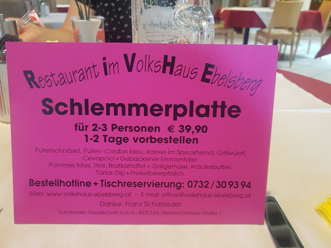 Restaurant im Volkshaus Ebelsberg