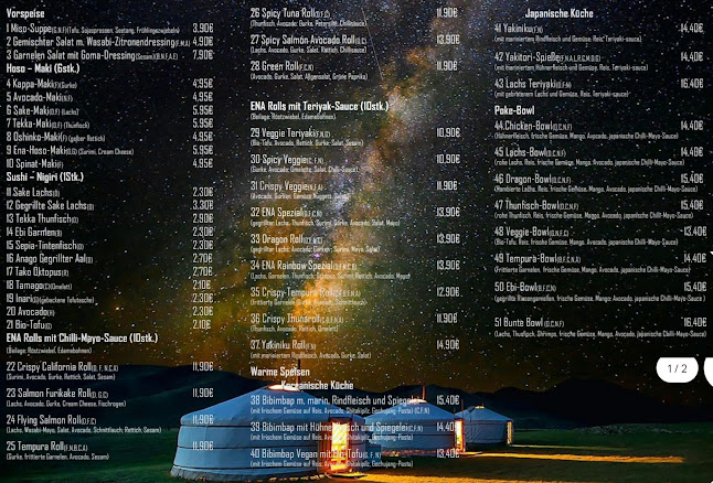 Opinii despre ENA Sushi Bar în Innsbruck - Gastronomie und Hotellerie