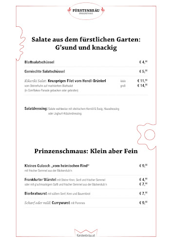 Fürstenbräu - Braugasthaus - Gastronomie und Hotellerie