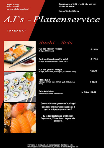 Opinii despre AJs Plattenservice în St. Veit an der Glan - Gastronomie und Hotellerie