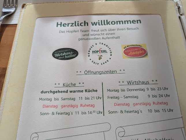 Stadtwirtshaus Hopferl - Gmünd