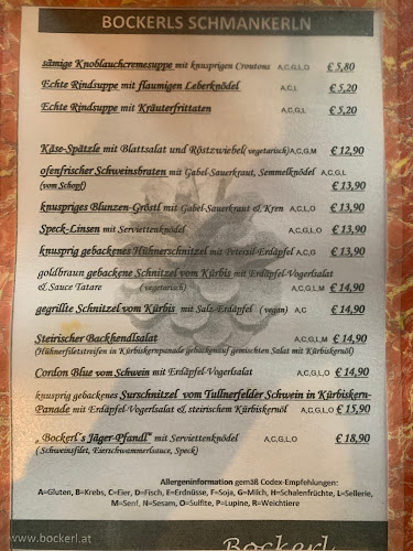 Opinii despre Bockerl Waldgasthaus în Mödling - Gastronomie und Hotellerie