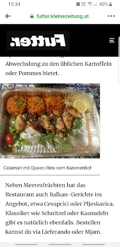 Restaurant Kanonenhof "Alpe-Adria-Spezialitäten" - Lambichl