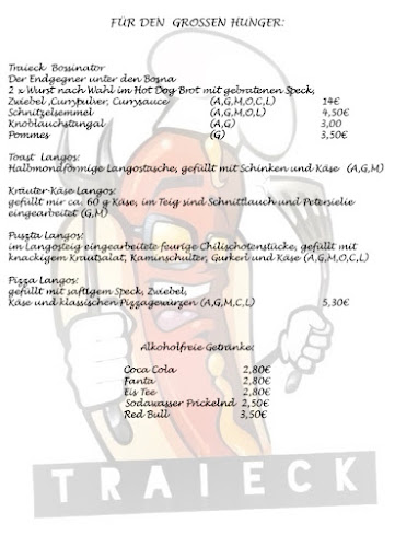 Imbiss Traieck - Gastronomie und Hotellerie