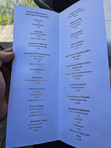 Seerestaurant Kropfitschbad