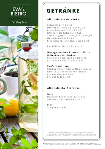 Eva's Bistro - Gastronomie und Hotellerie