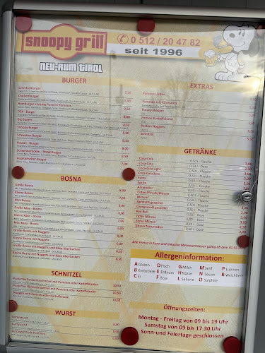 Opinii despre Snoopy Grill în Rum - Gastronomie und Hotellerie