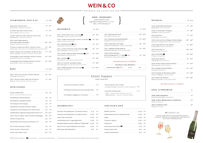 WEIN & CO Wien Schottentor – Weinbar & Shop