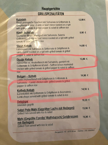 KOLBE - Persisches Restaurant