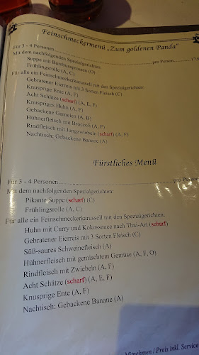 Opinii despre China Restaurant zum goldenen Panda în Wien - Gastronomie und Hotellerie