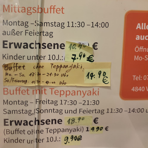 China - Restaurant happy Grill&Wok - Vöcklabruck