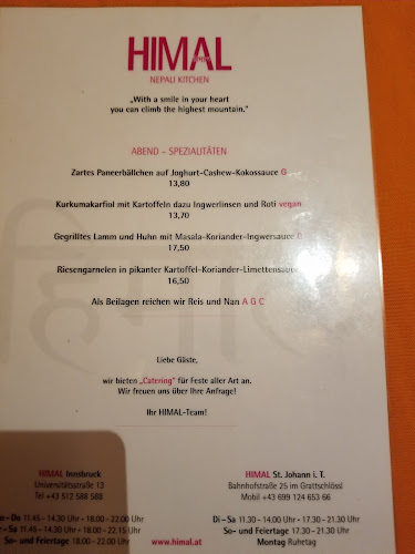 Comentarii opinii despre HIMAL Nepali Kitchen