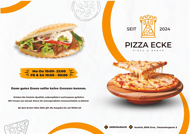 Opinii despre Pizza & Kebap Ecke în Graz - Gastronomie und Hotellerie