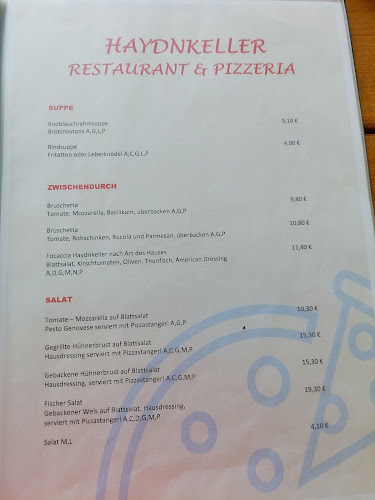 Haydnkeller Restaurant & Pizzeria - Rust