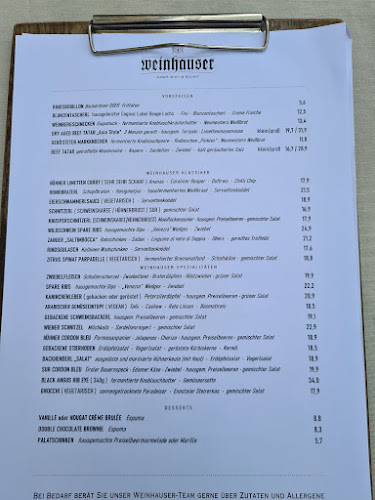 Zum gemütlichen Weinhauser - Wien