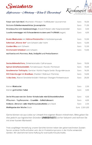 Opinii despre Gasthaus Kirchenwirt Kirchberg-Thening în Kirchberg-Thening - Gastronomie und Hotellerie