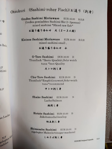 Hidori - Gastronomie und Hotellerie