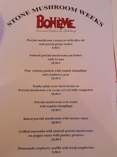 Opinii despre Boheme Restaurant în Wien - Gastronomie und Hotellerie