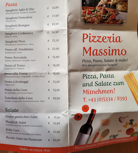 Opinii despre Pizzeria Massimo în Brixen im Thale - Gastronomie und Hotellerie