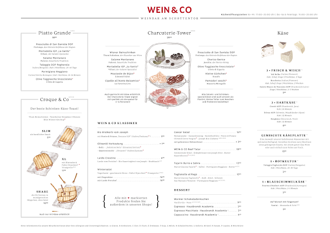 Opinii despre WEIN & CO Wien Schottentor – Weinbar & Shop în Wien - Gastronomie und Hotellerie