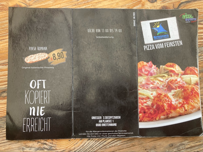 Opinii despre Griessers Seespitzkiosk und Camping în Breitenwang - Gastronomie und Hotellerie