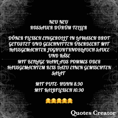 Opinii despre Rossau Imbiss Döner/ Burger/ în Innsbruck - Gastronomie und Hotellerie