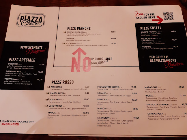 Piazza Colombo - Gastronomie und Hotellerie