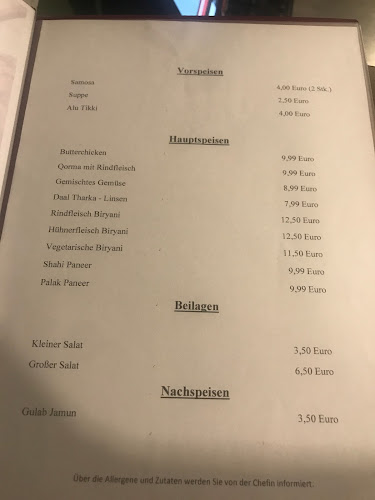Comentarii opinii despre Aisha's indisches Spezialitäten Restaurant & Café