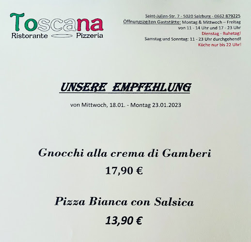 Pizzeria Toscana - Salzburg