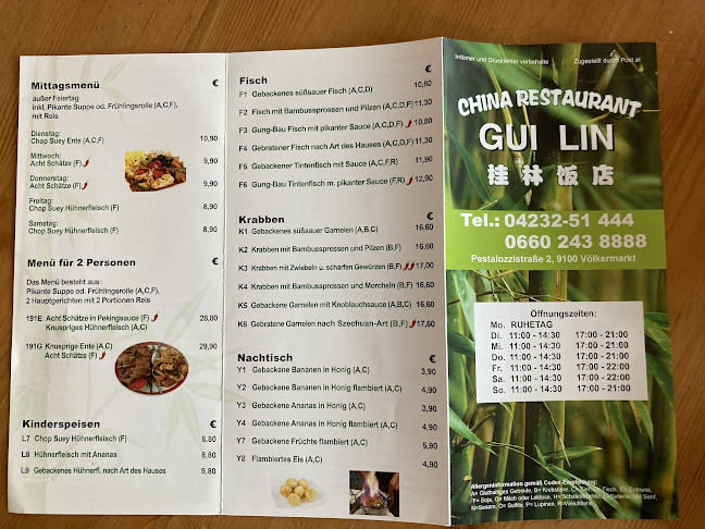 Opinii despre China Restaurant Guilin în Völkermarkt - Gastronomie und Hotellerie
