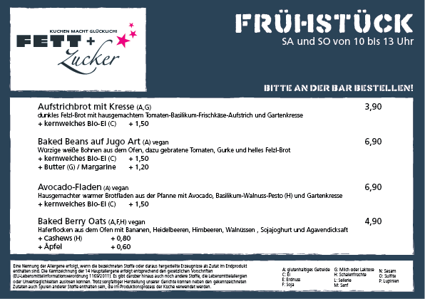 Café Fett+Zucker Wien - Wien