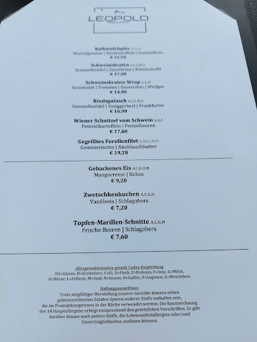 Opinii despre "Das Leopold" Restaurant în Velden am Wörthersee - Gastronomie und Hotellerie