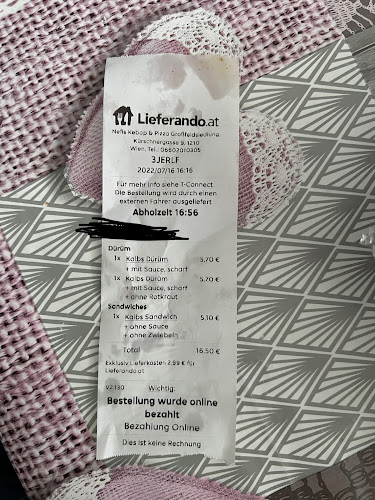 Nefis Kebab Großfeldsiedlung - Wien