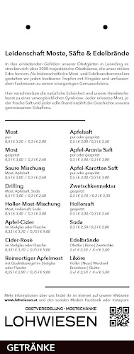 Opinii despre Mostschänke Lohwiesen în Leonding - Gastronomie und Hotellerie