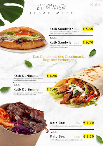 Etdöner Kebap - Gastronomie und Hotellerie