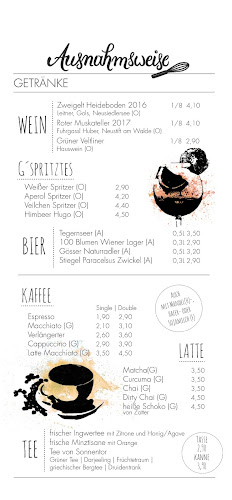 ausnahmsweise - Café für vegane, glutenfreie Kuchen - Gastronomie und Hotellerie