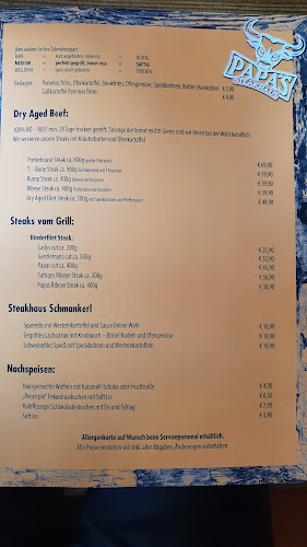 Opinii despre Papa's Steakhaus în Inning - Gastronomie und Hotellerie