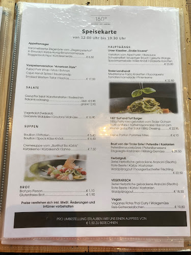 180° Restaurant Konditorei - Lermoos - Tiroler Zugspitzarena