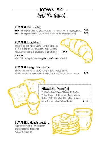 Kowalski Café & Bistro Südbahnhofmarkt