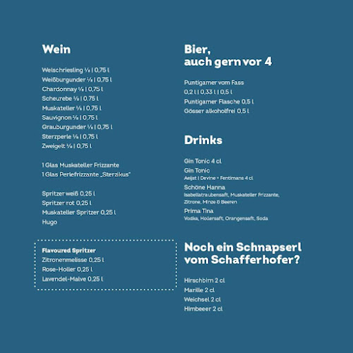 zum „STERZ" Bauernladen/Lokal