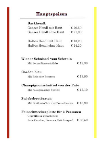 Opinii despre Dorfwirt - Menüexpress - Backhendl în Feldbach - Gastronomie und Hotellerie