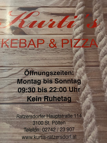 Opinii despre Kurtis Kebap und Pizza Ratzersdorf în St. Pölten - Gastronomie und Hotellerie