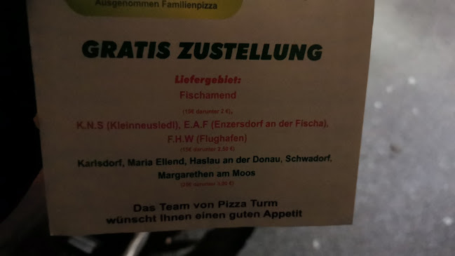 Pizza Turm - Fischamend-Markt