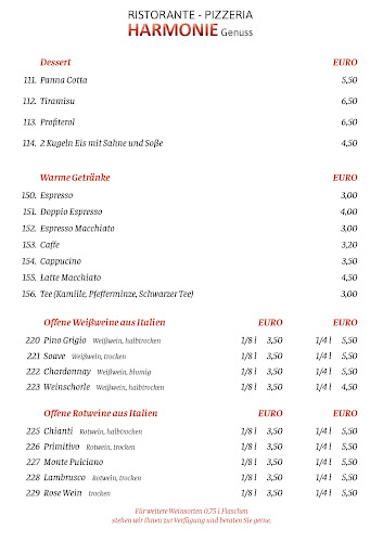 Opinii despre Ristorante Pizzeria - Harmonie Genuss în Götzis - Gastronomie und Hotellerie