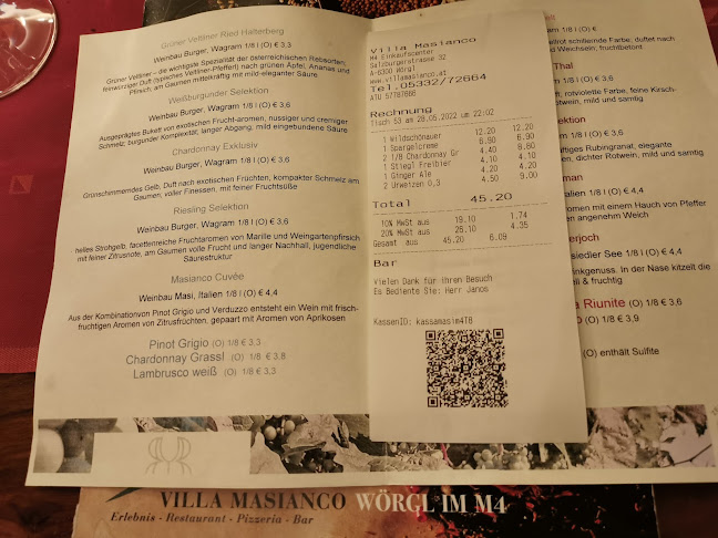 Opinii despre Villa Masianco Wörgl în Wörgl - Gastronomie und Hotellerie