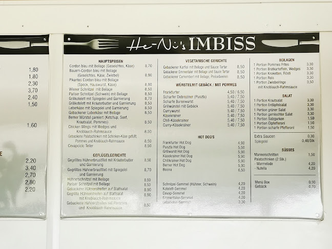 He-Ni's Imbiss - Gastronomie und Hotellerie